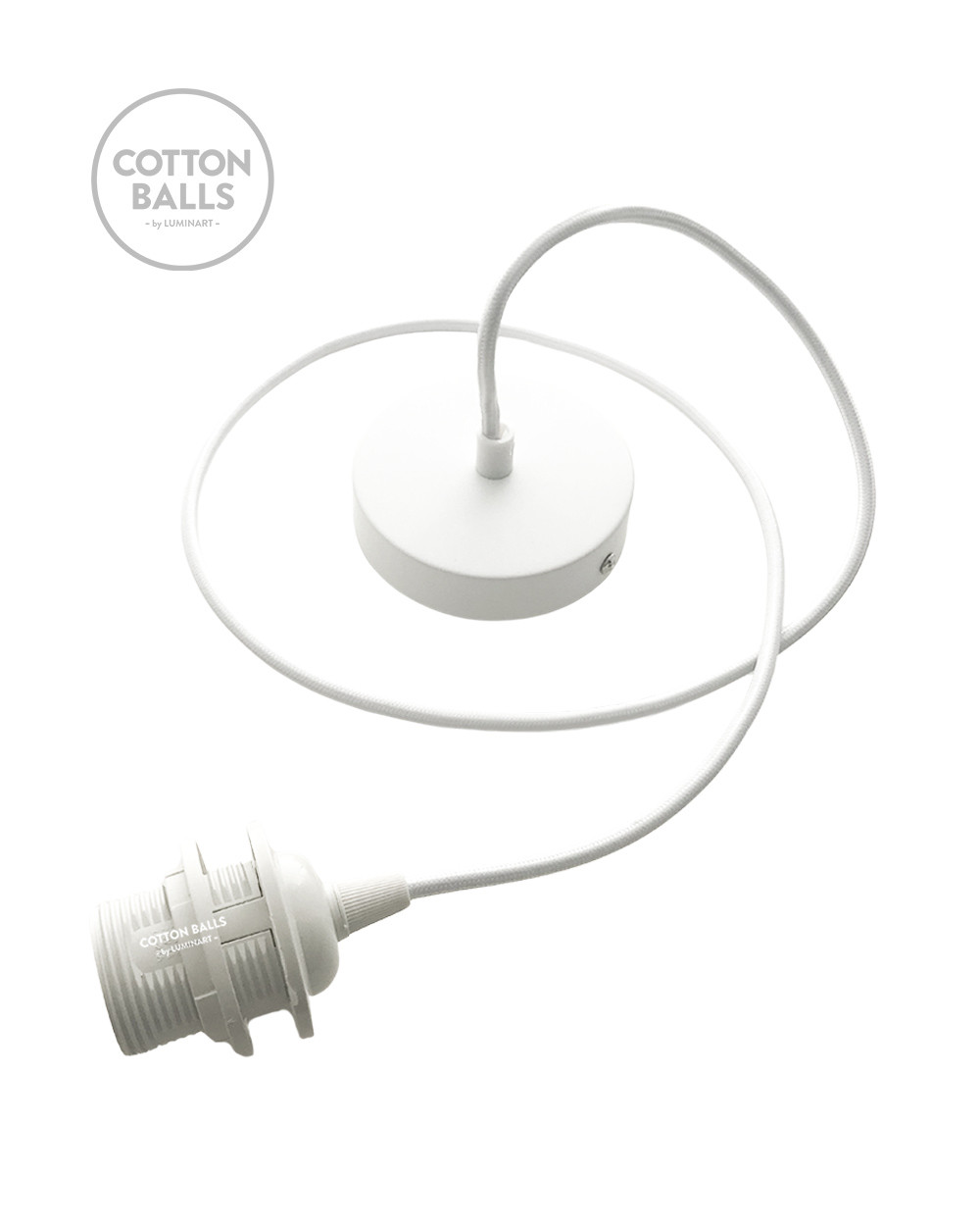 Suspensión simple Premium BLANCO