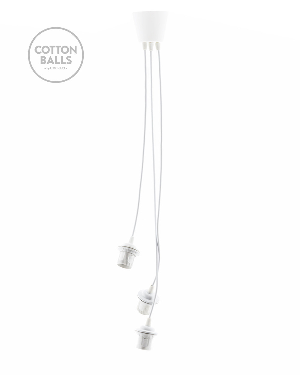 Suspensión triple (pvc) BLANCO