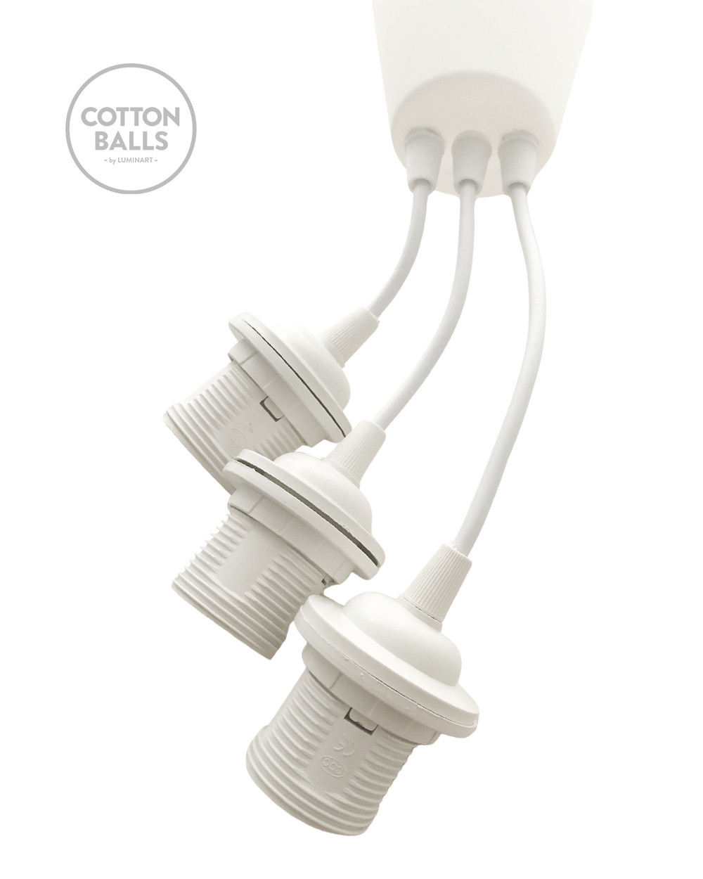 Suspensión triple (pvc) BLANCO