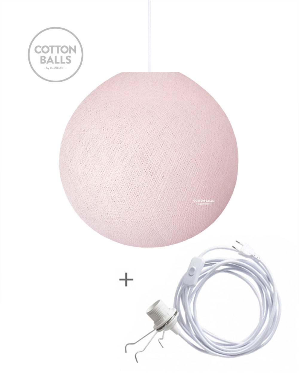 Lámpara Errante - BIG Lamp Light Pink