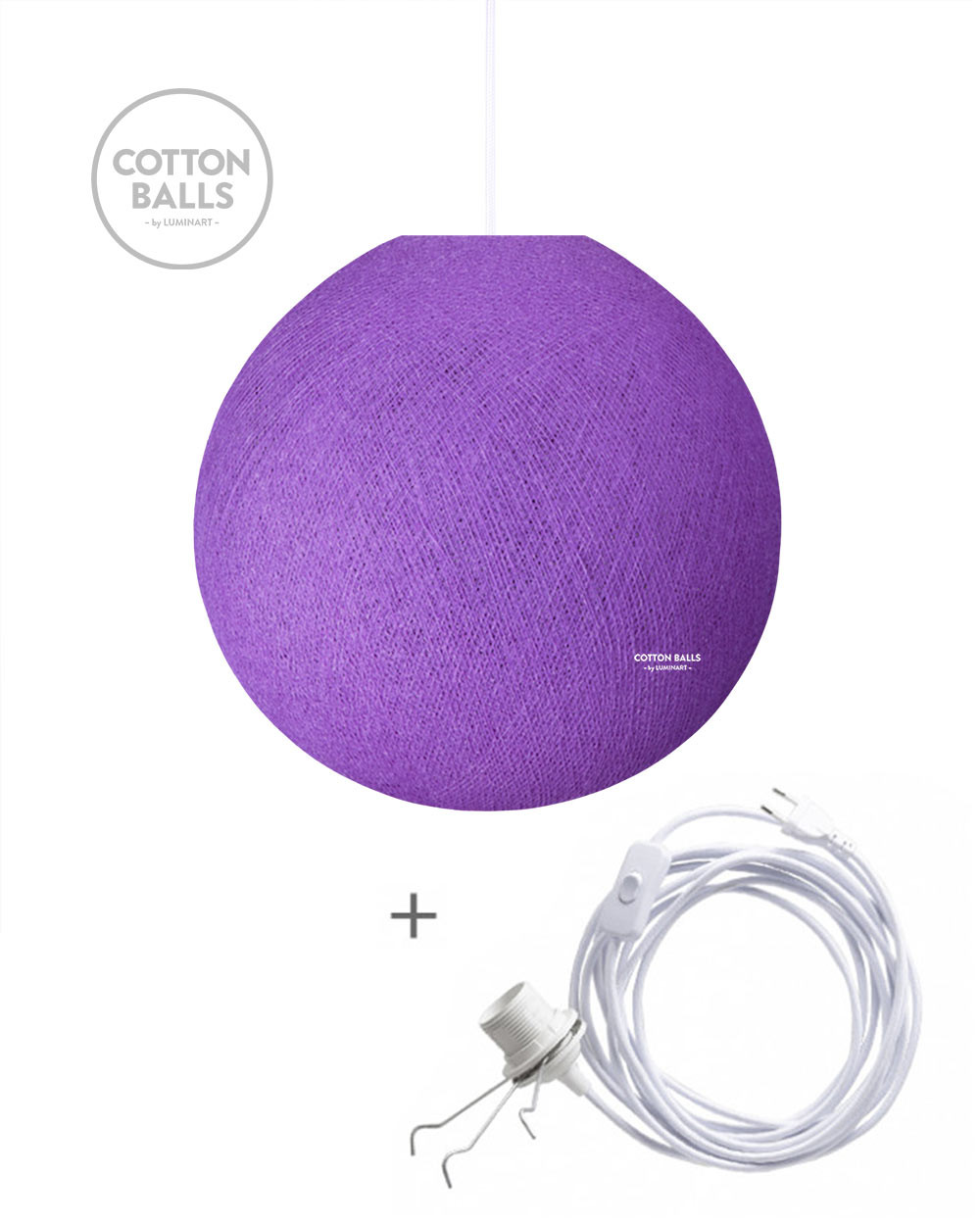 Lámpara Errante - BIG Lamp Violet
