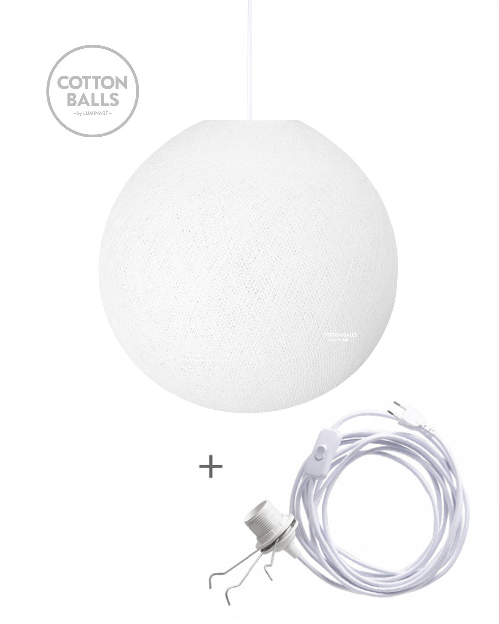 Lámpara Errante - BIG Lamp White